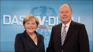 TV-Duell Merkel vs. Steinbrück